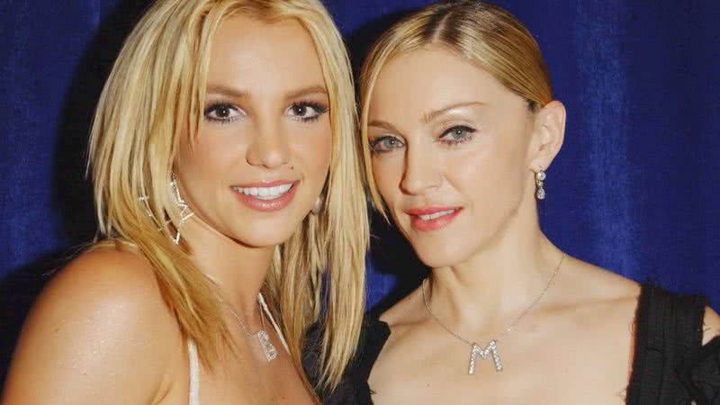 Britney Spears e Madonna em 2003 - Getty Images