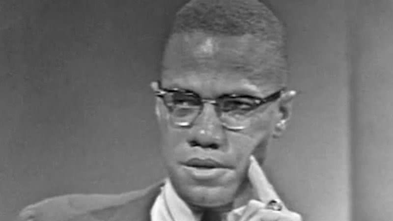 Malcolm X durante entrevista - Divulgação/Vídeo