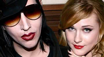 Marilyn Manson e Evan Rachel Wood, em 2007 - Getty Images