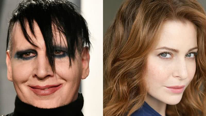 Marilyn Manson e Esmé Bianco, respectivamente - Getty Images / Wikimedia Commons