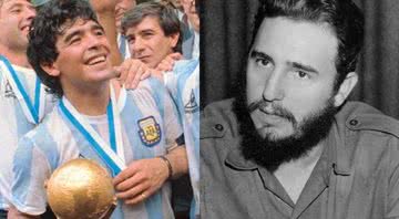 Fotografias de Maradona na Copa de 1986 e Fidel Castro em 1950 - Wikimedia Commons