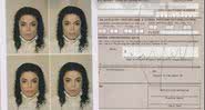 Documento de Michael Jackson - Reprodução / Site Moments in Time