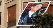Cartaz com foto de Mohamed Bouazizi, exposto nas ruas da Tunísia durante o ano de 2011 - Getty Images