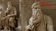 Fotografia de Moisés de Michelangelo - Domínio Público