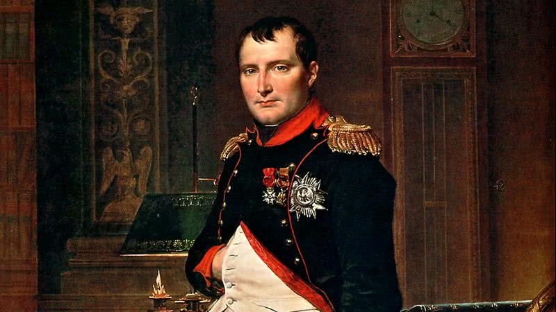 Napoleão Bonaparte em pintura oficial - Creative Commons/ Wikimedia Commons