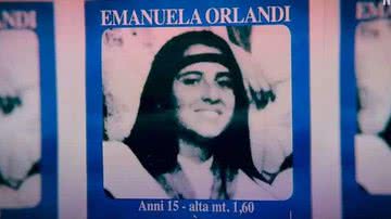 Cartaz da jovem desaparecida Emanuela Orlandi - Divulgação/Netflix