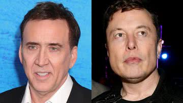 Nicolas Cage e Elon Musk - Getty Images