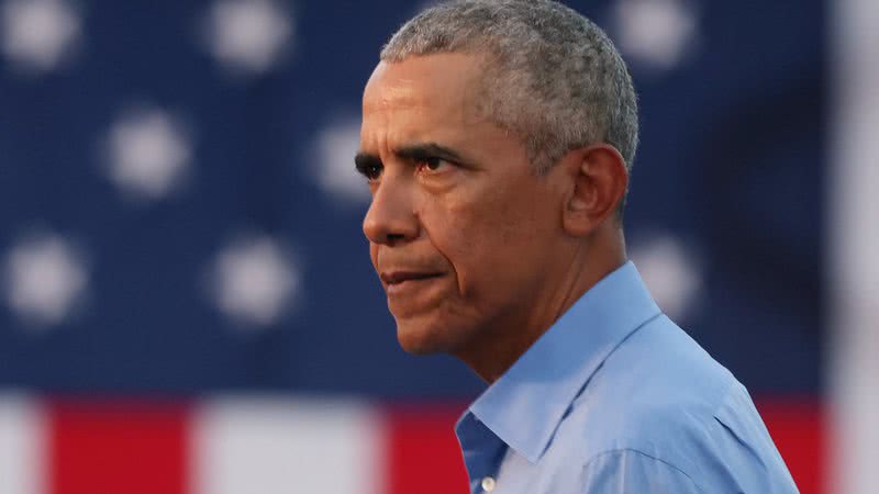 Barack Obama em comício - Getty Images