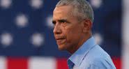 Barack Obama em comício - Getty Images