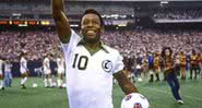 Pelé em seu último jogo da carreira - Divulgação/ Instagram/ Pelé