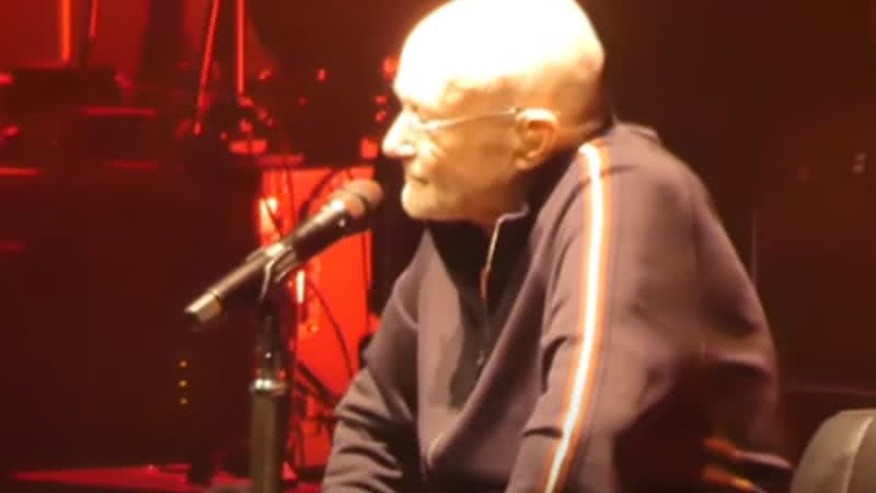 Phil Collins em seu último show - Divulgação/Youtube/Automorph