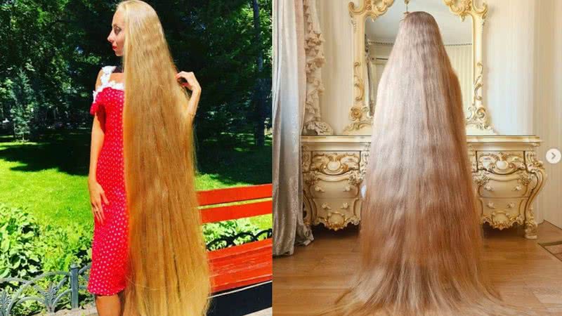 Alena Kravchenko, a Rapunzel da vida real - Divulgação / Instagram / alenuwka_longhair