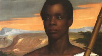 Sengbe Pieh em pintura de 1840, de Nathaniel Jocelyn - Domínio Público via Wikimedia Commons