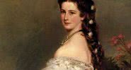 Pintura retratando Isabel da Baviera, rainha da Áustria. - Wikimedia Commons