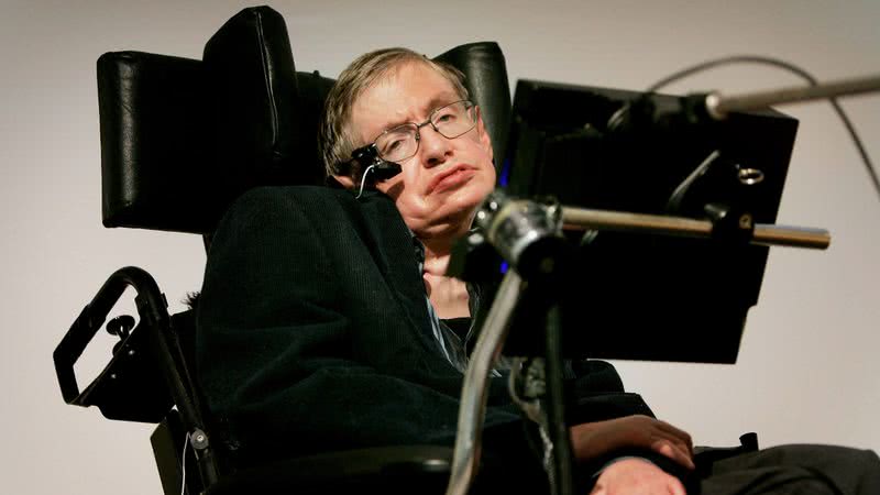 Fotografia de Stephen Hawking em 2007