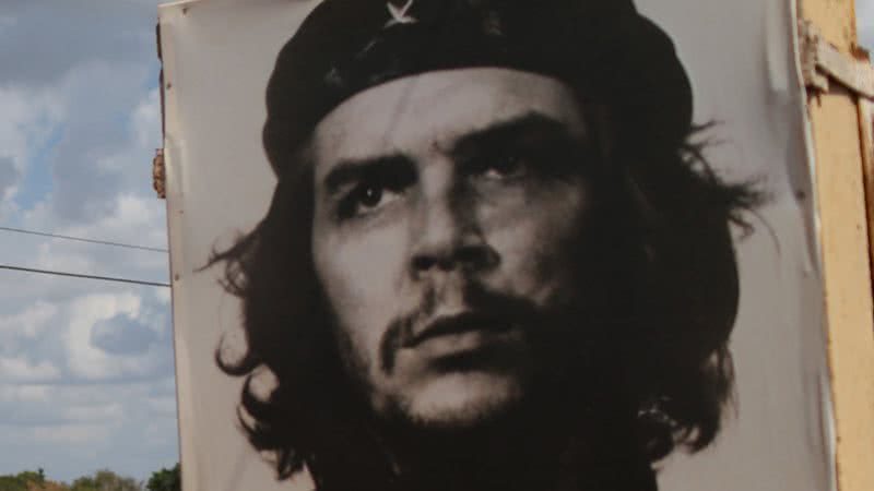 Imagem famosa de Che Guevara estampada em Gabriel, Cuba - Getty Images