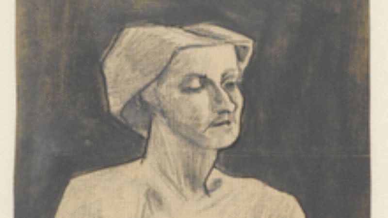 Retrato de Sien feito por Van Gogh - Wikimedia Commons