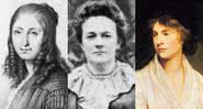 Da esquerda para direita: Flora Tristan, Clara Zetkin e Mary Wollstonecraft - Domínio Público