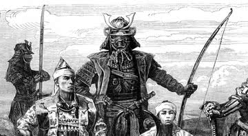 Ilustração do samurai Yasuke - Divulgação