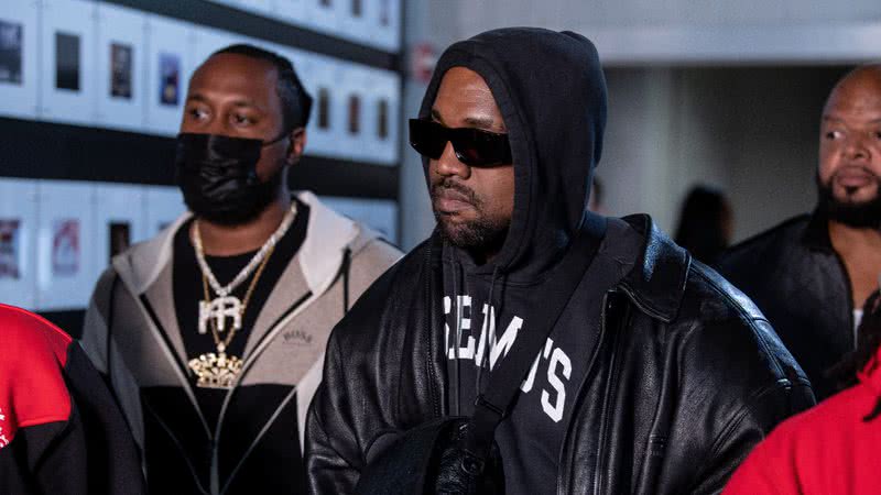 Ye, antigo Kanye West, a caminho de um show (2021)