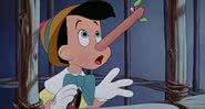 Pinocchio é é uma personagem famosa por crescer o nariz quando mente - Disney
