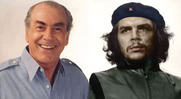 Montagem contendo Lionel Brizola e Che Guevara juntos - Divulgação