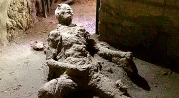 O "homem masturbador" de Pompeia - Divulgação/Instagram/Pompeii Parco Archeologico