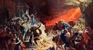 "Destruição de Pompeia", Karl Briullov - Getty Images