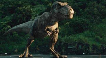 Imagem ilustrativa do T-rex de Jurassic Park - Universal Studios