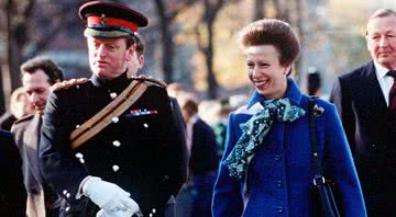 Andrew Parker-Bowles e princesa Anne em Londres - Getty Images