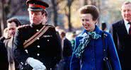 Andrew Parker-Bowles e princesa Anne em Londres - Getty Images