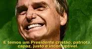 Frame do vídeo compartilhado pelo presidente enaltecendo características do mesmo - Divulgação