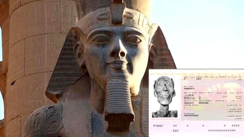 Estátua do Faraó Ramsés II - Divulgação