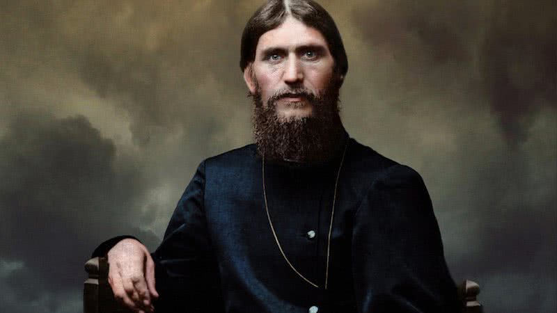 Grigori Rasputin em retrato oficial do Império Russo - Domínio Público/ Klimbim