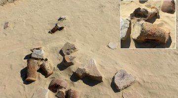 Artefatos encontrados pelos pesquisadores em Dubai, Emirados Árabes Unidos - Arabian Archaeology and Epigraphy (UAE)
