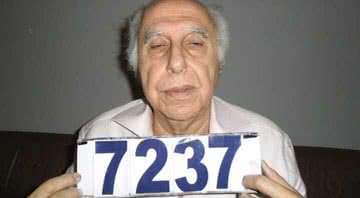 Roger no dia que foi preso - Secretaria Nacional De Antidrogas do Paraguai
