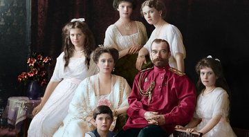 Czar Nicolau II e sua família - Divulgação/Klimbim