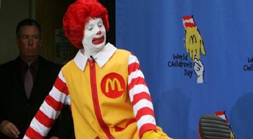 Ronald McDonald, personagem do McDonald’s - Divulgação
