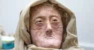 Reconstrução facial de Hilda - Divulgação/Universidade de Dundee