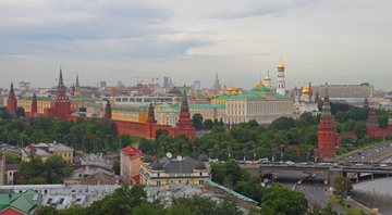 Kremlin, palácio presidencial russo e patrimônio da UNESCO - Wikimedia Commons / A. Savin