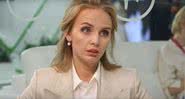 Trecho de entrevista com Maria Vorontsova, filha do presidente russo - Divulgação/ Youtube/ Телеканал