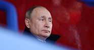 Presidente russo, Vladimir Putin, nas Olimpíadas de Inverno em Beijing (2022) - Getty Images