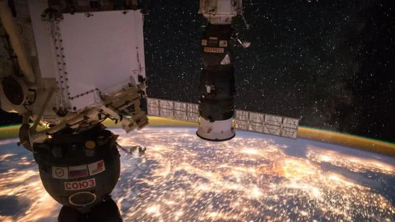 Satélite visto do espaço - Divulgação/NASA
