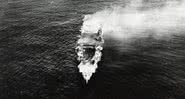 Foto da Marinha dos EUA sobre a Batalha de Midway - Comando de História e Herança Naval / Domínio Público / Wikimedia Commons