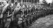 Mulheres na Segunda Guerra Mundial - Divulgação / Youtube / Hoje na Segunda Guerra Mundial