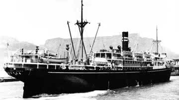 O navio SS Montevideo Maru, que afundou em 1942 - Divulgação/Memorial de Guerra Australiano