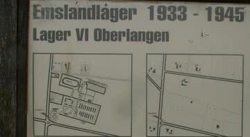 Mapa do campo de concentração Stalag VI-C Bathorn - Dennis Peeters/Wikimedia Commons