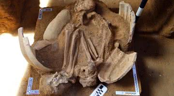 Cerâmica cercava o esqueleto de um tupi-guarani - Divulgação