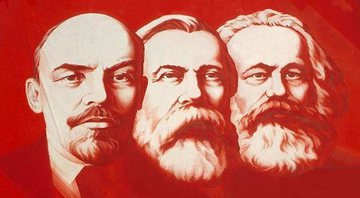 Lenin, Engels e Marx - Divulgação