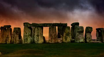 Lendário monumento do Stonehenge, em Wiltshire na Inglaterra - Getty Images